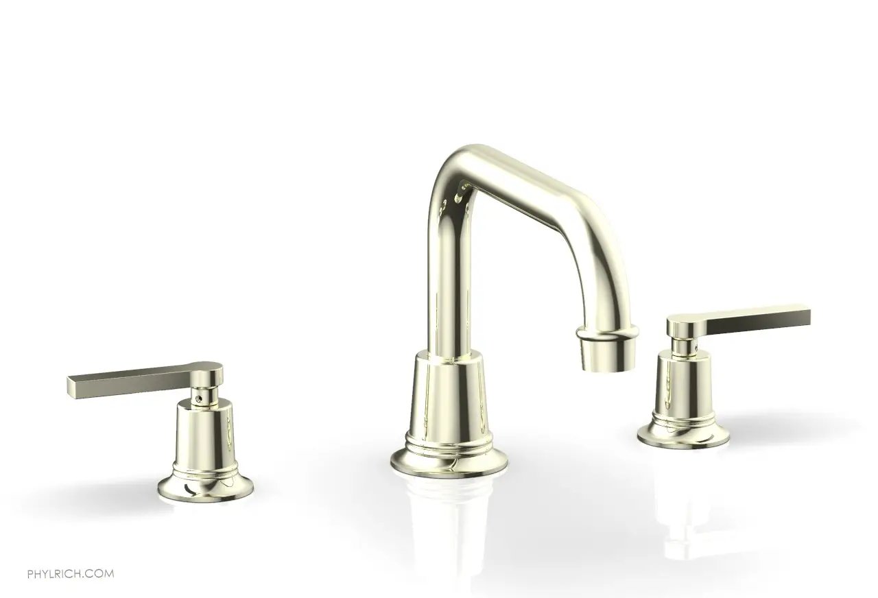 Phylrich HEX MODERN Deck Tub Set - Lever Handles by Phylrich