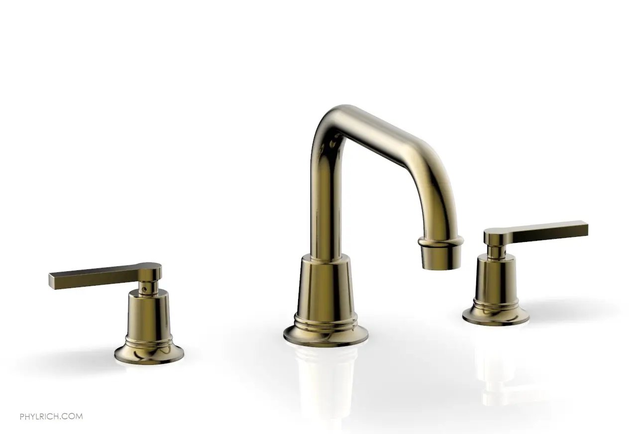 Phylrich HEX MODERN Deck Tub Set - Lever Handles by Phylrich