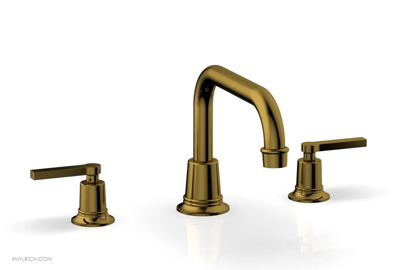 Phylrich HEX MODERN Deck Tub Set - Lever Handles by Phylrich