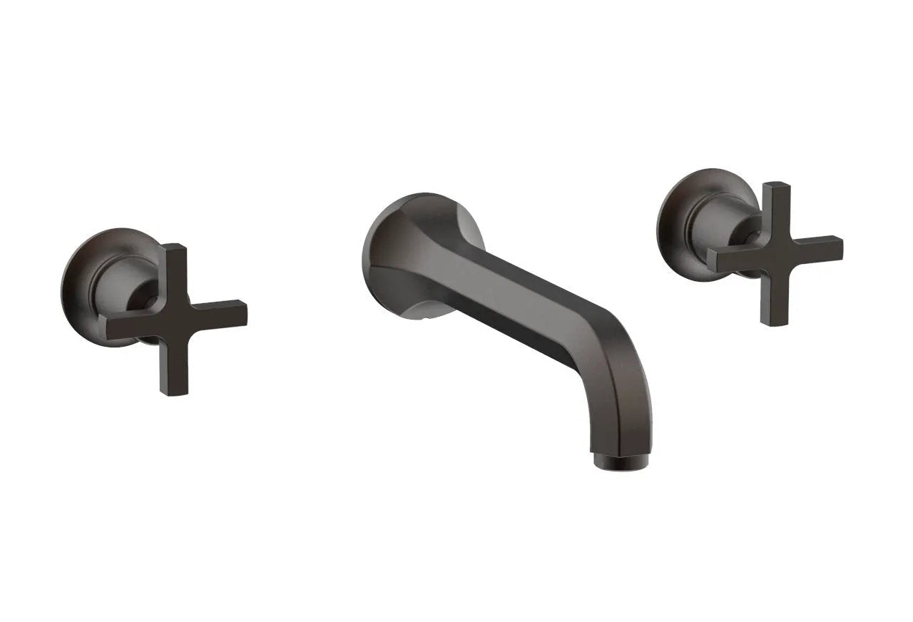 Phylrich HEX MODERN Wall Tub Set - Cross Handles by Phylrich