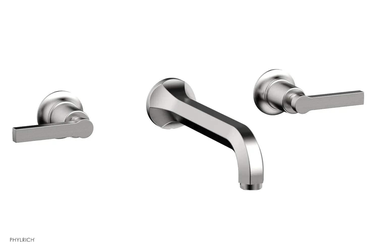 Phylrich HEX MODERN Wall Tub Set - Lever Handles by Phylrich