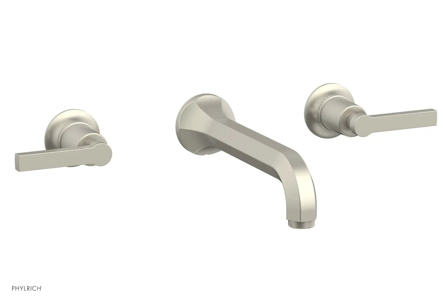Phylrich HEX MODERN Wall Tub Set - Lever Handles by Phylrich