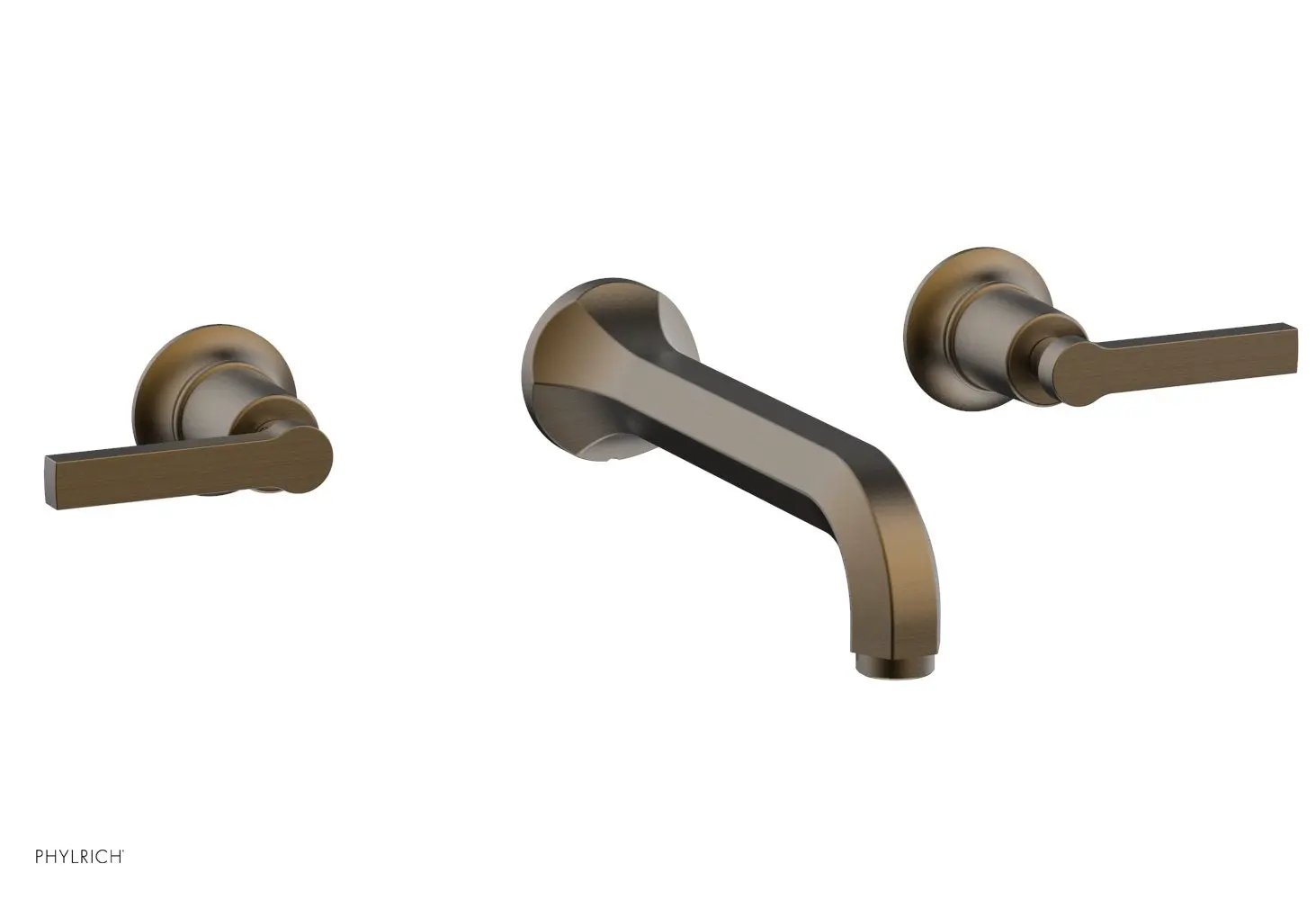 Phylrich HEX MODERN Wall Tub Set - Lever Handles by Phylrich