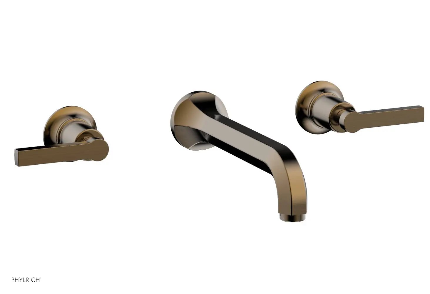 Phylrich HEX MODERN Wall Tub Set - Lever Handles by Phylrich