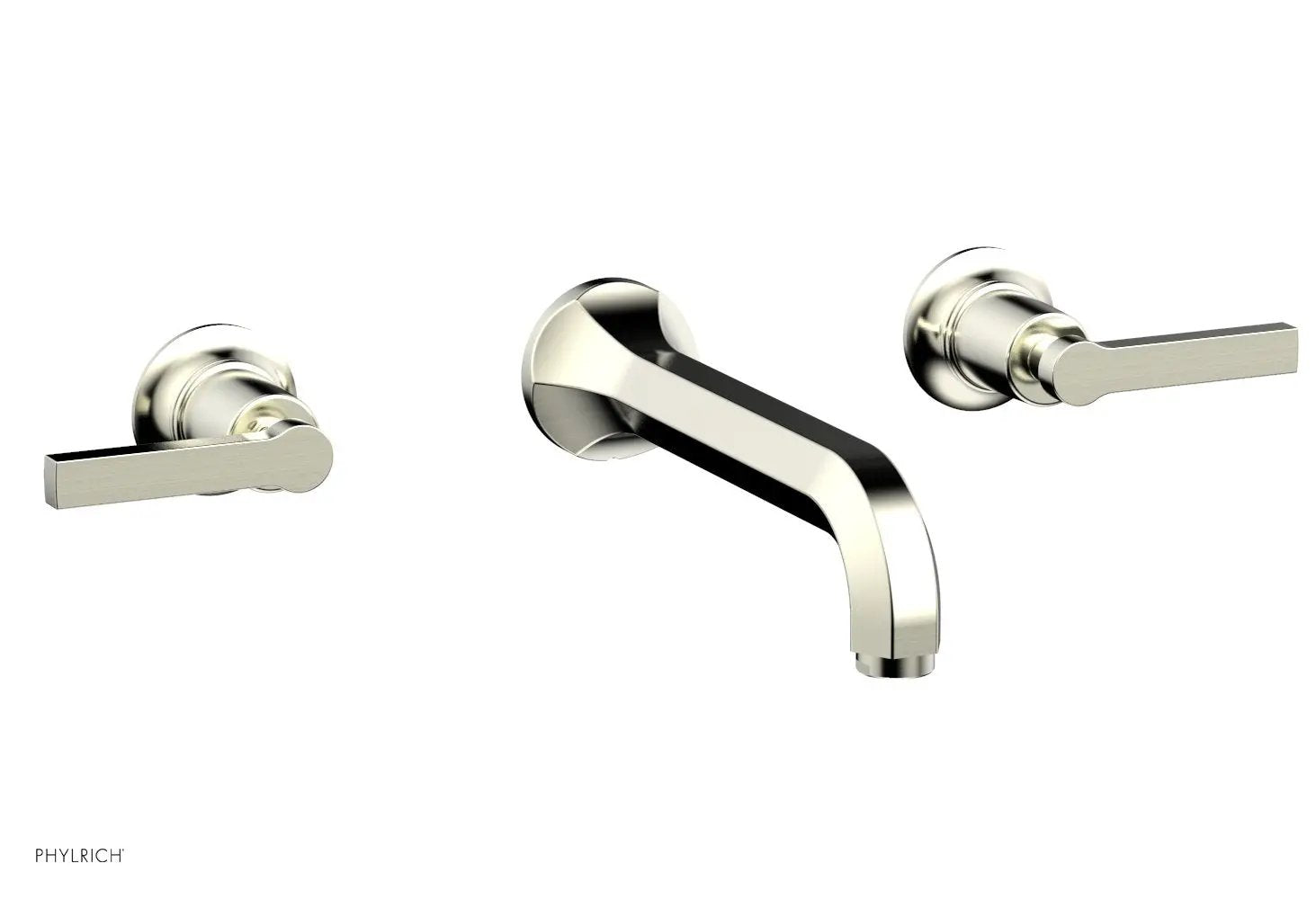 Phylrich HEX MODERN Wall Tub Set - Lever Handles by Phylrich