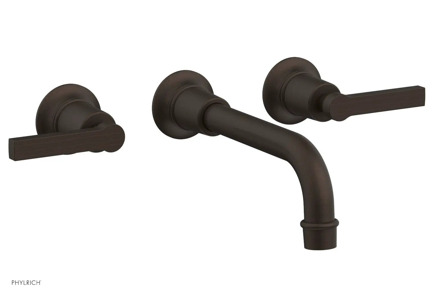 Phylrich HEX MODERN Wall Tub Set - Lever Handles by Phylrich
