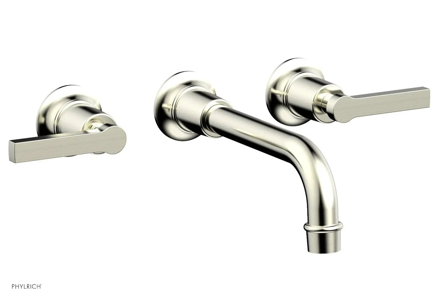 Phylrich HEX MODERN Wall Tub Set - Lever Handles by Phylrich