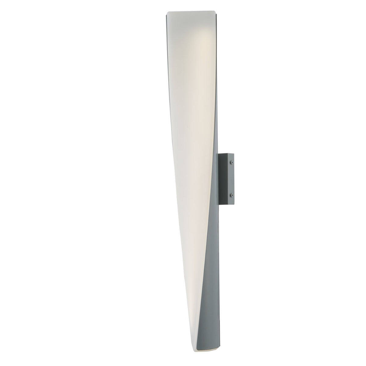 Abra Lighting Vortex 3CCT Twirled Acrylic Wet Location Wall Fixture