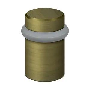 Deltana Round Universal Floor Bumper 2", Solid Brass by Deltana