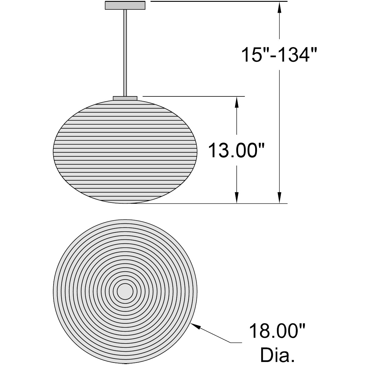 brushed steel led pendant