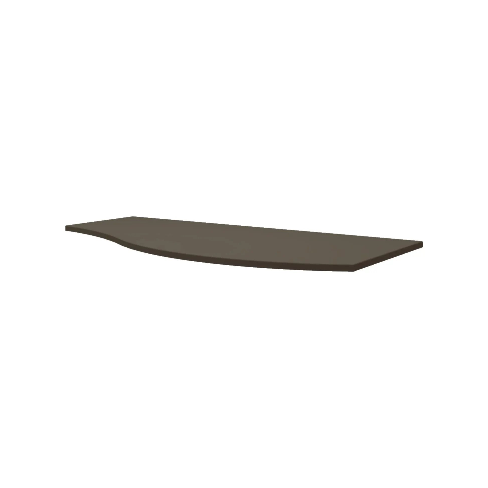 taupe matte countertop