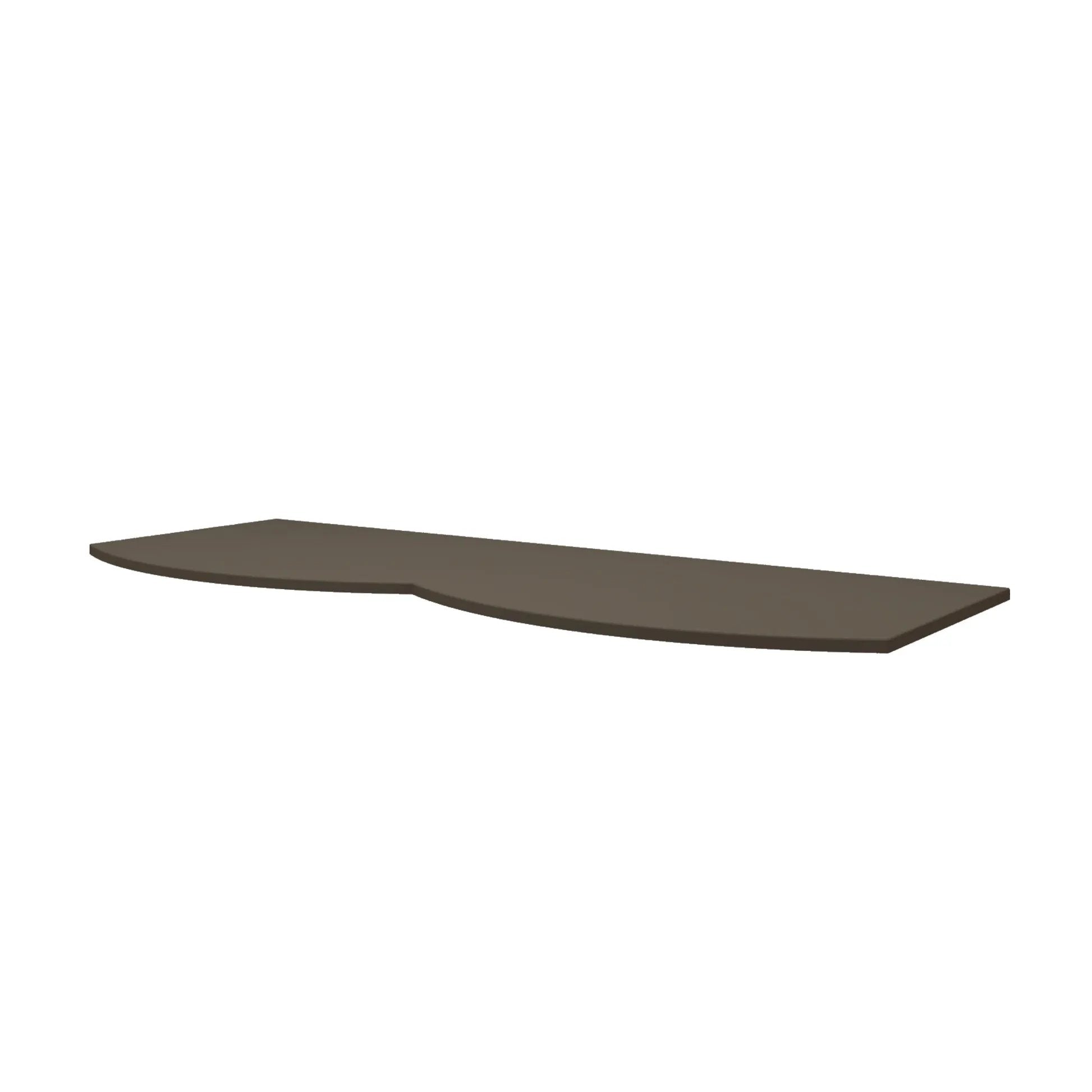 taupe matte countertop