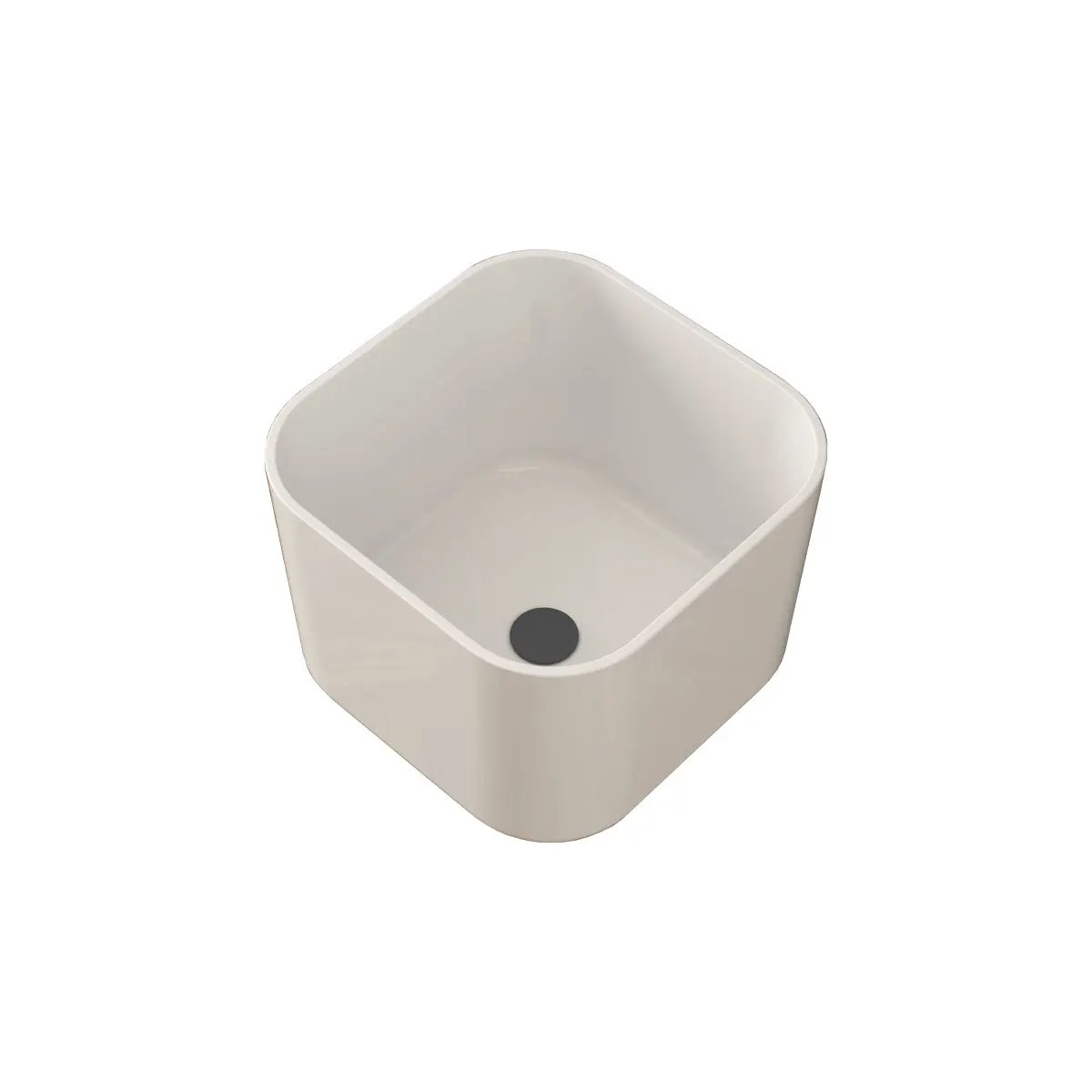 white gloss bathroom sink