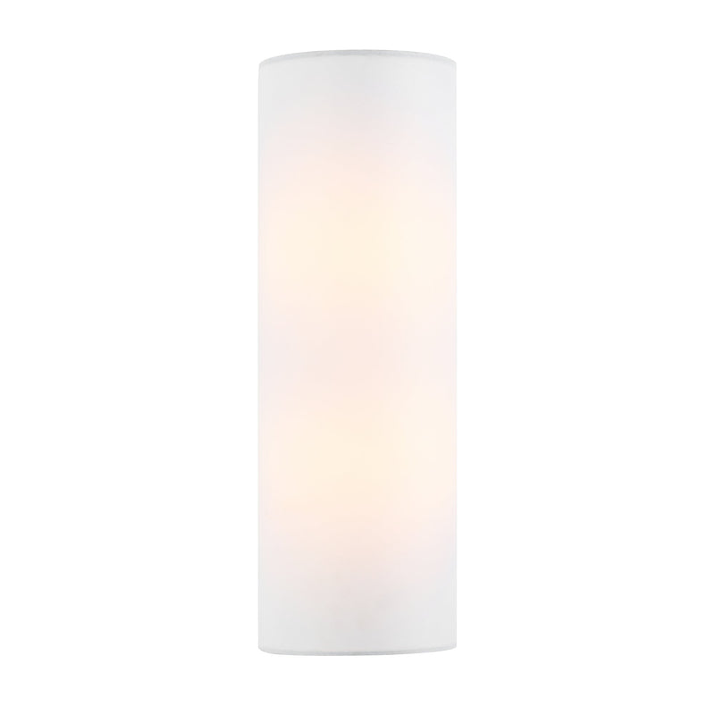 black/satin brass wall mount light