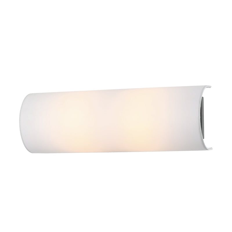 black/satin brass wall mount light