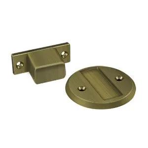 Deltana 2-1/2" Diameter Magnetic Door Holder Flush by Deltana