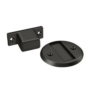 Deltana 2-1/2" Diameter Magnetic Door Holder Flush