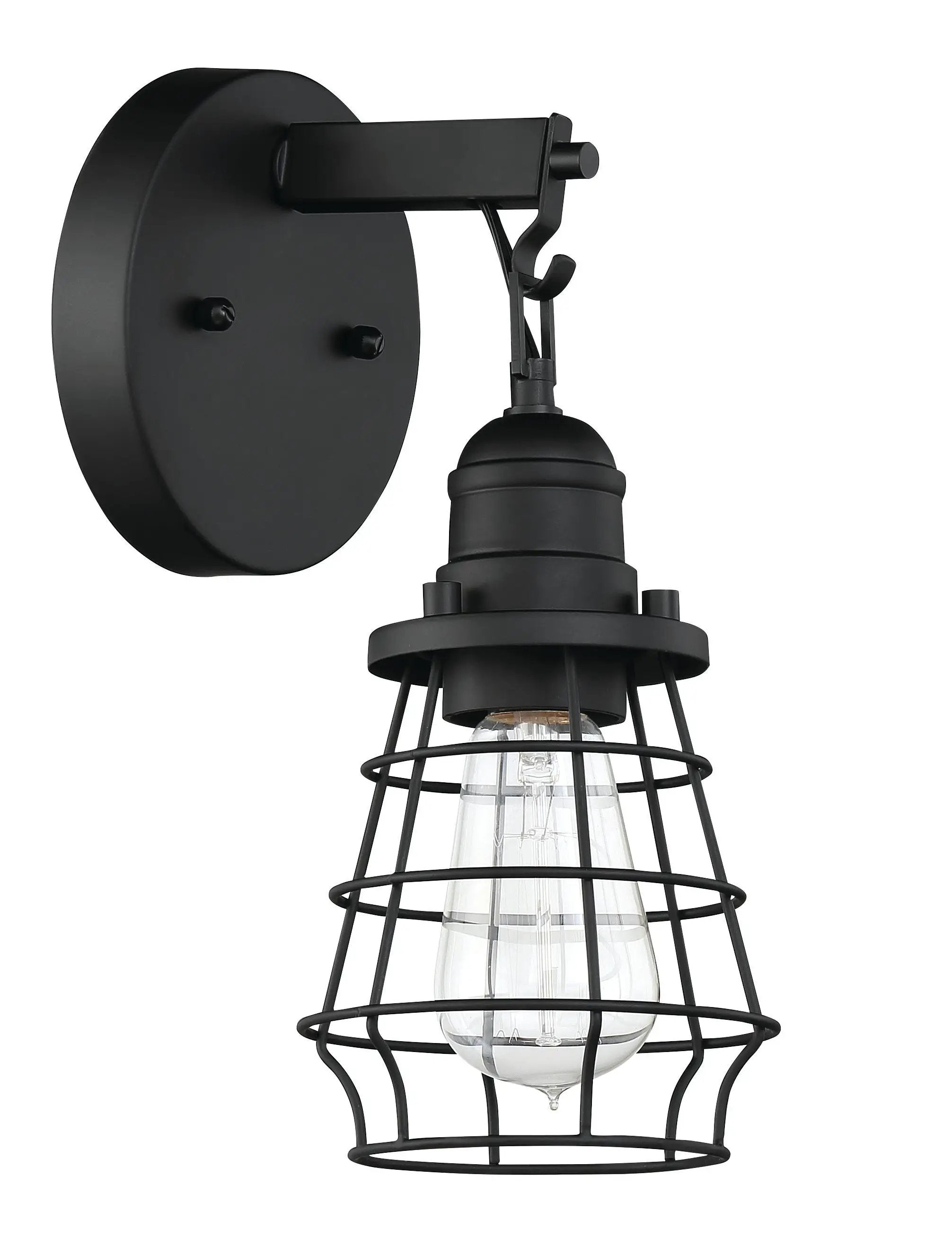 flat black wall sconces
