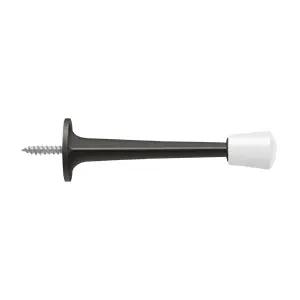 Deltana 3" Baseboard Door Bumper, Zinc Die-Cast by Deltana