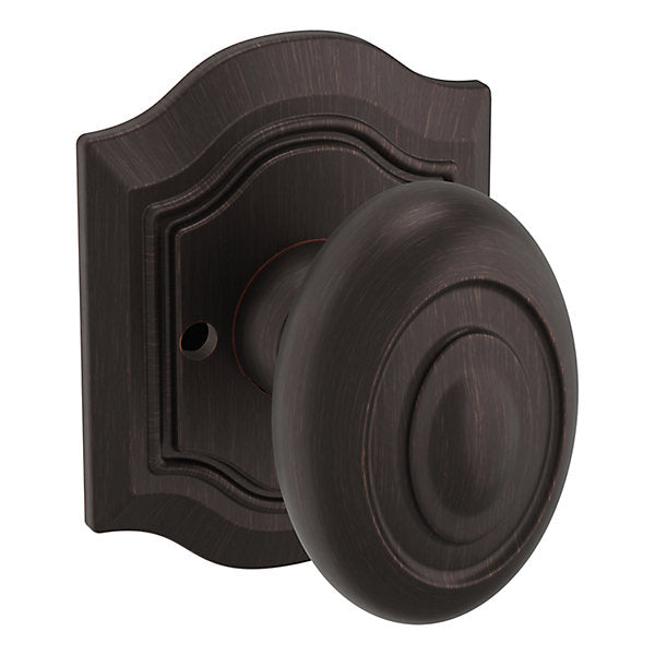 Baldwin Bethpage Knob with R027 Rose by Baldwin