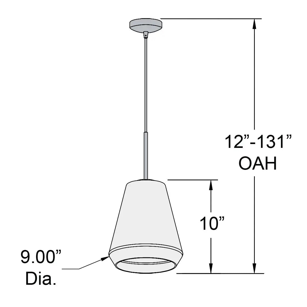 black pendant