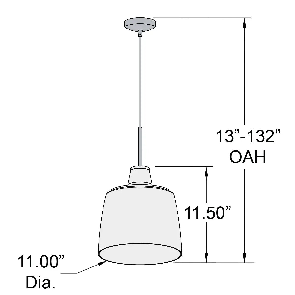black pendant