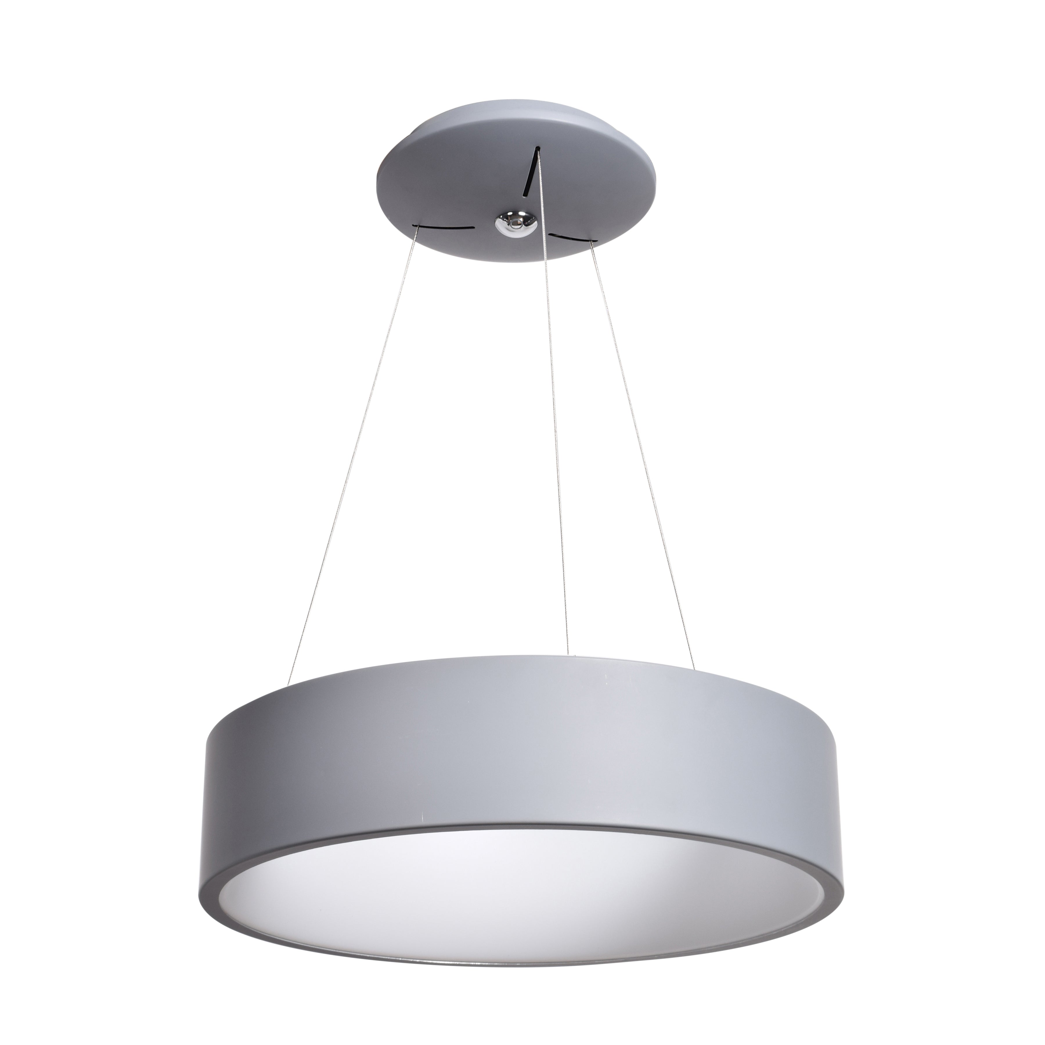 gray dual voltage led pendant