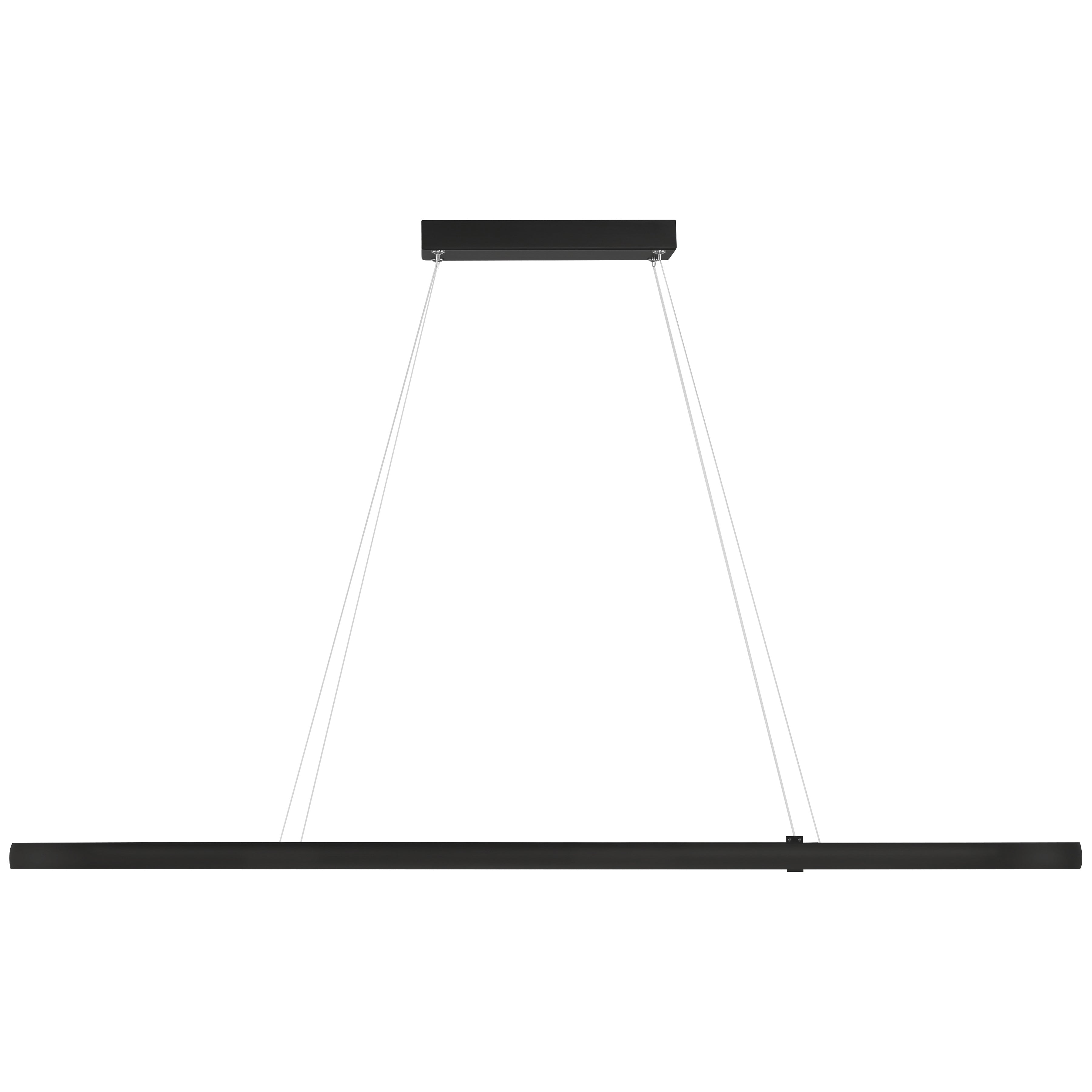 matte black dual voltage led pendant