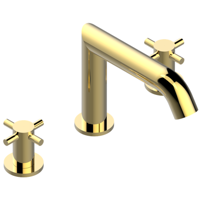 THG Paris Nano Widespread Lavatory Set with Drain by THG Paris