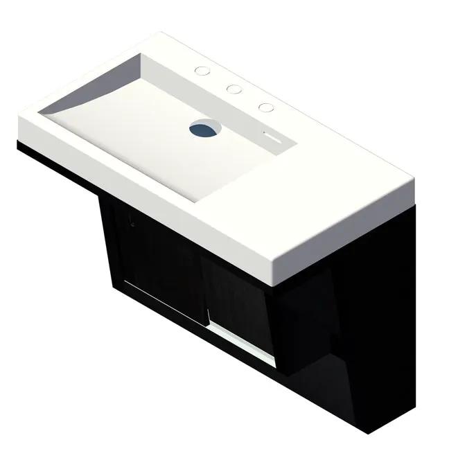 Lacava Libera 32" Wall-Mounted Under-Counter Vanity - Left by Lacava