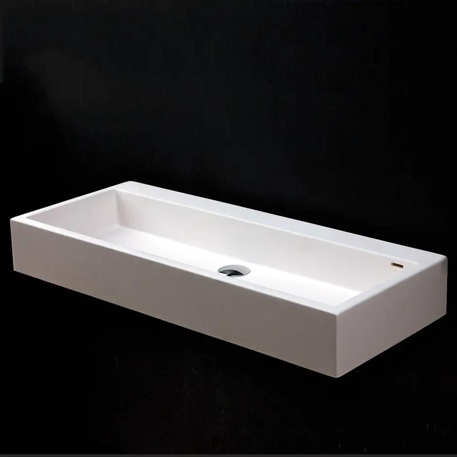 gloss white sink