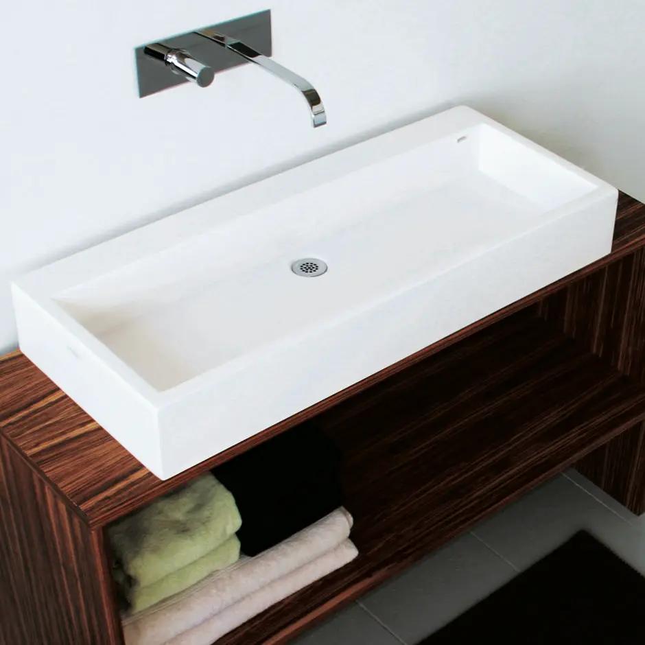 gloss white sink