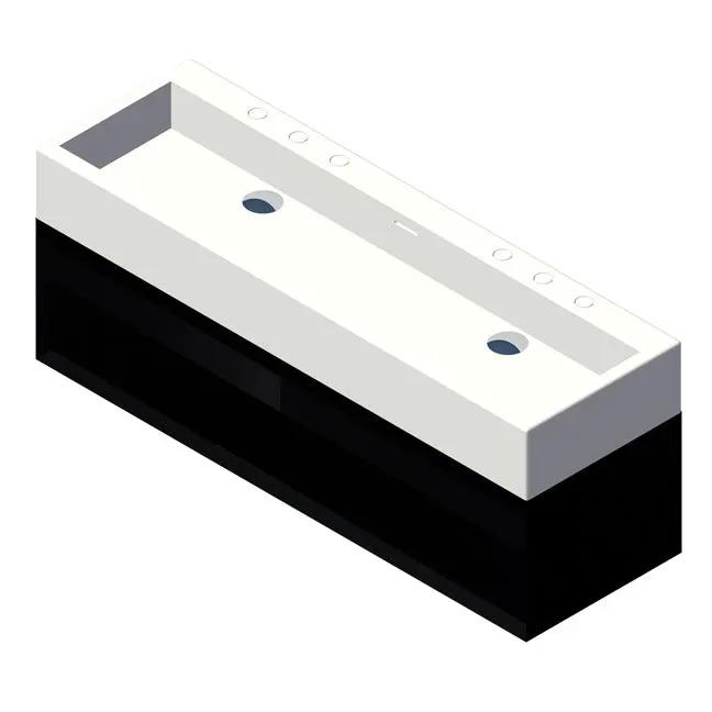 Lacava Luce 48" Wall-Mount Under-Counter Vanity by Lacava