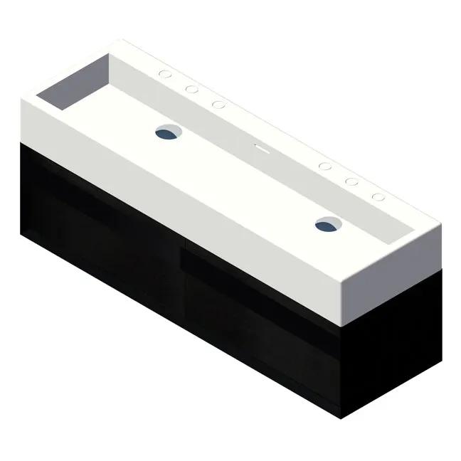 Lacava Luce 48" Wall-Mount Under-Counter Vanity by Lacava