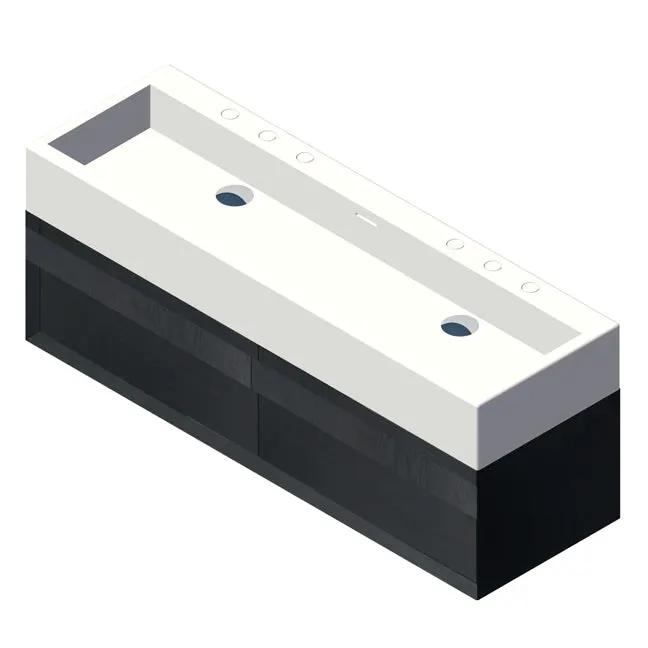 Lacava Luce 48" Wall-Mount Under-Counter Vanity by Lacava