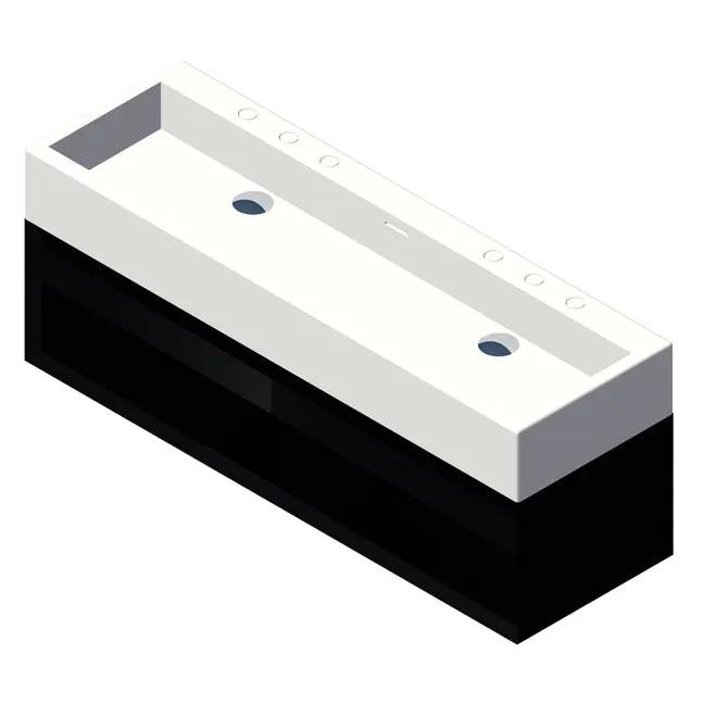 Lacava Luce 48" Wall-Mount Under-Counter Vanity by Lacava