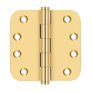 pvd polished brass hinges