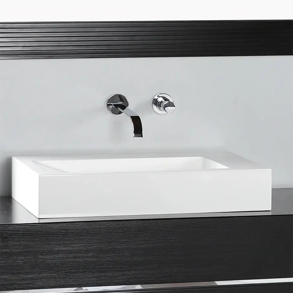 gloss white sink