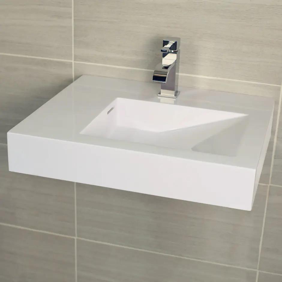 gloss white sink
