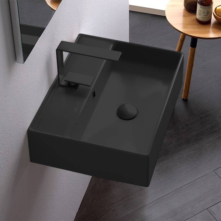matte black bathroom sink