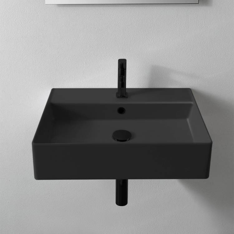 matte black bathroom sink
