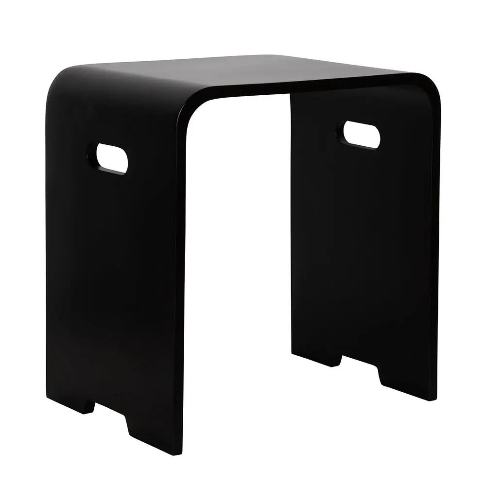 Lacava Sottile 16" Stool Made Of Solid Surface. by Lacava