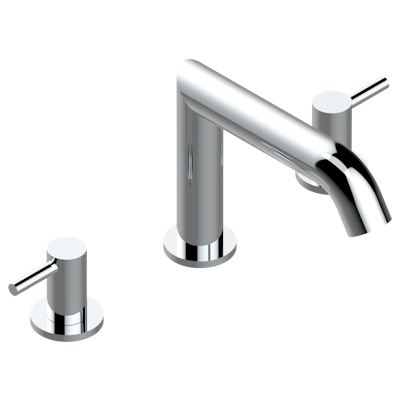 chrome polished faucet