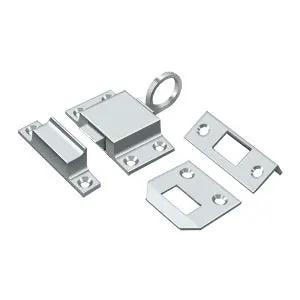 polished chrome transom catch