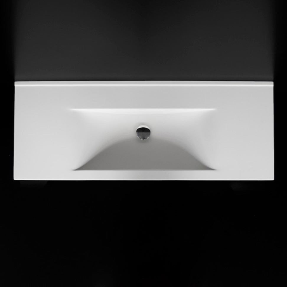 gloss white sink