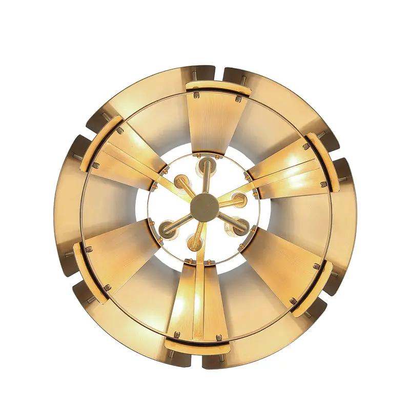 sunwashed silver/brushed sienna pendant light