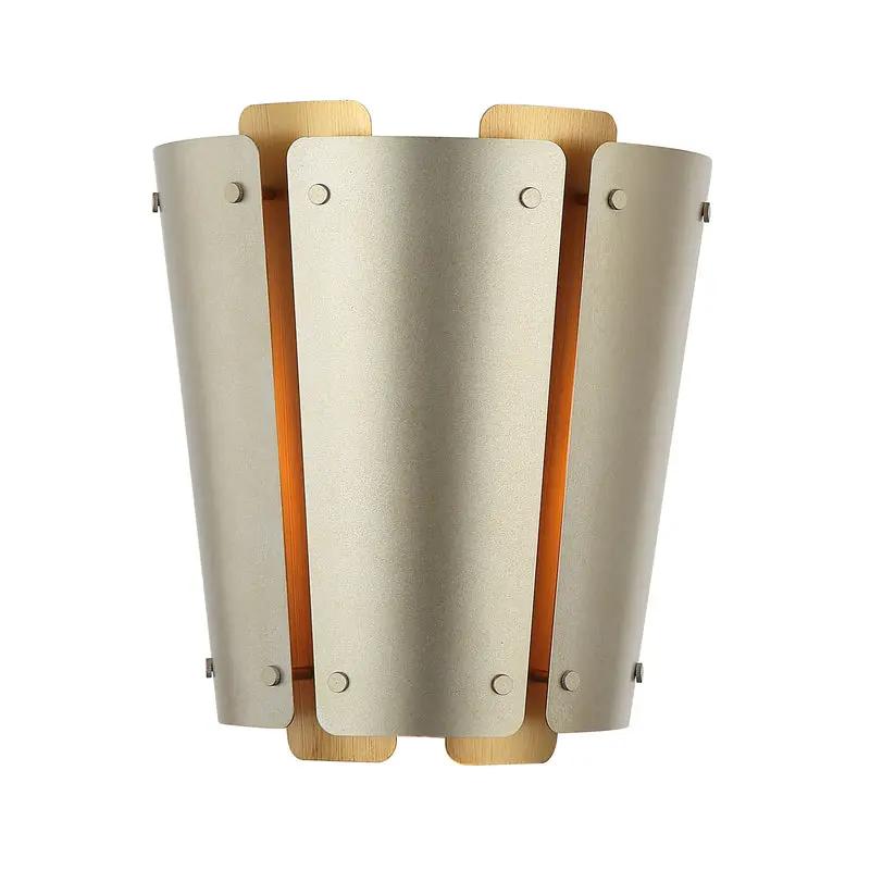 sunwashed silver/brushed sienna wall mount light
