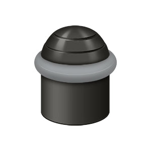 Deltana Round Universal Floor Bumper Dome Cap 1-5/8", Solid Brass