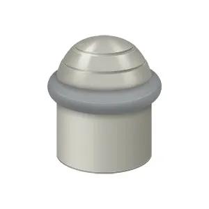Deltana Round Universal Floor Bumper Dome Cap 1-5/8", Solid Brass by Deltana