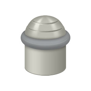 Deltana Round Universal Floor Bumper Dome Cap 1-5/8", Solid Brass